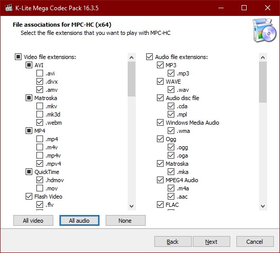 File associations